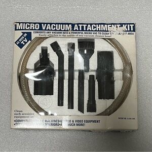Micro Vacuum universal 7-piece Attachment Kit